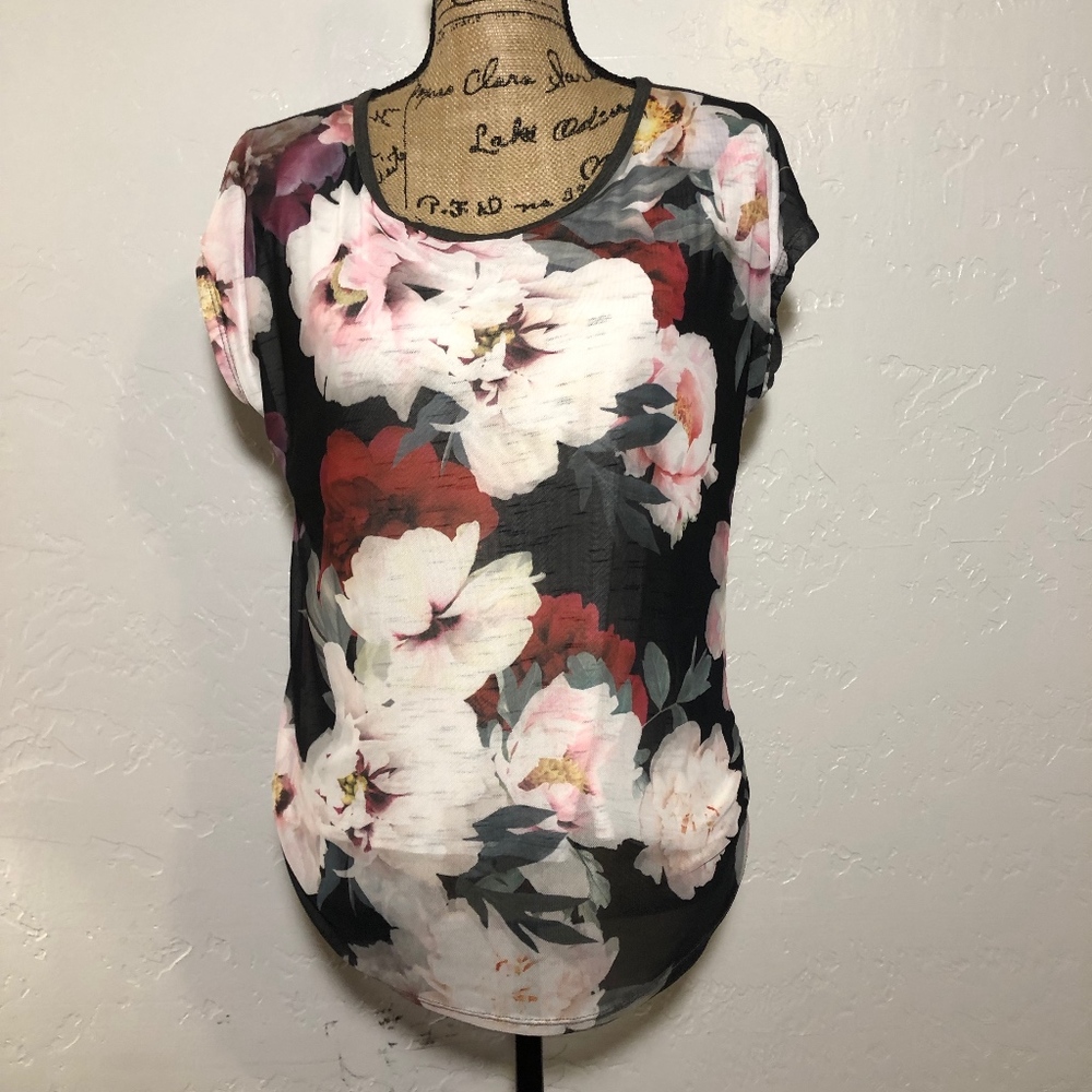 Edista boat neck blouse, size medium